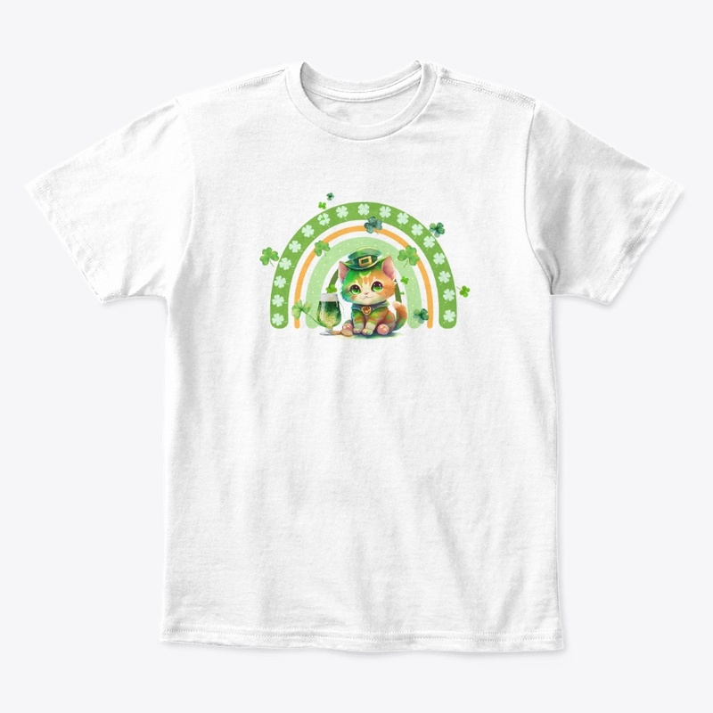st patrick one lucky cat