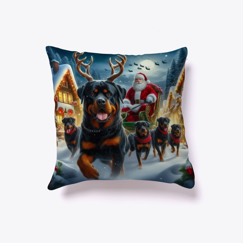 Rottweilers & Santa