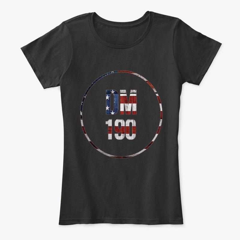 DM190 USA Women's Tee