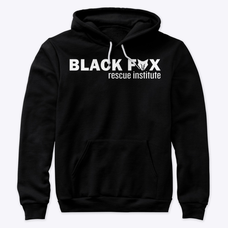 Black Fox Rescue Institute (White Logo)