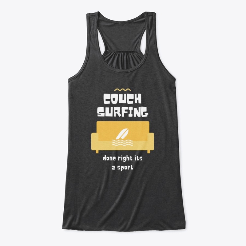 Couch Surfing Sportsman Tee