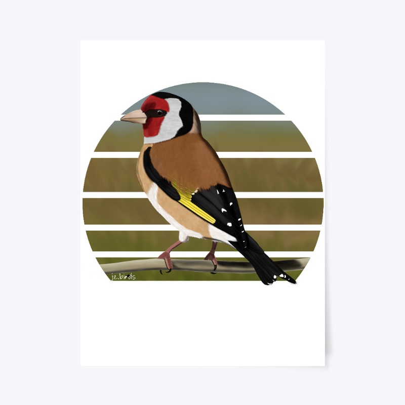 jz.birds Goldfinch Bird Design