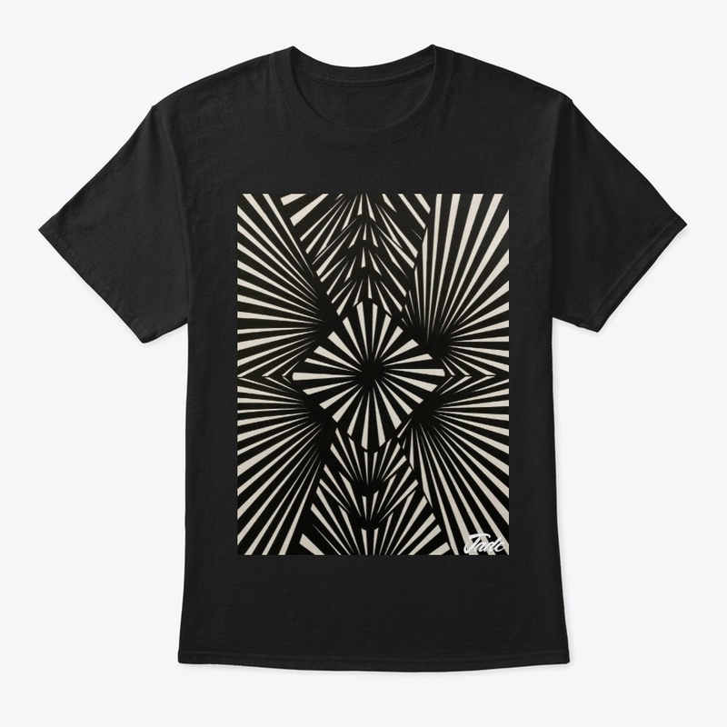 Black and White Rays  Classic Tee Unisex