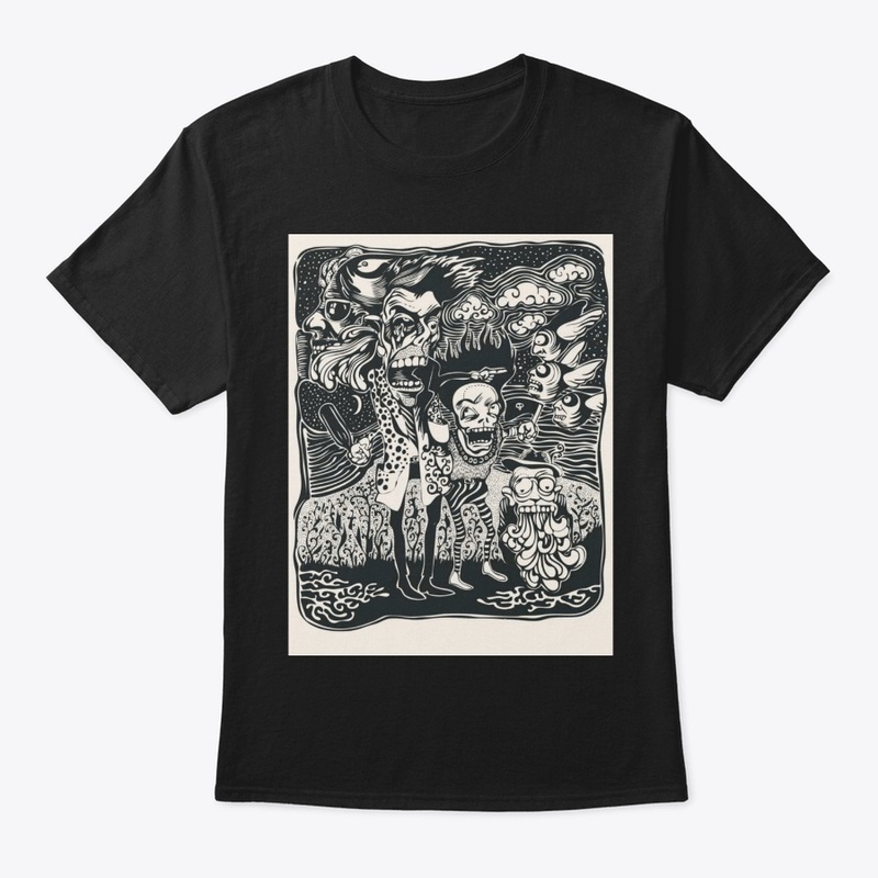Craze Uk |  Crazy Death Squad Tees