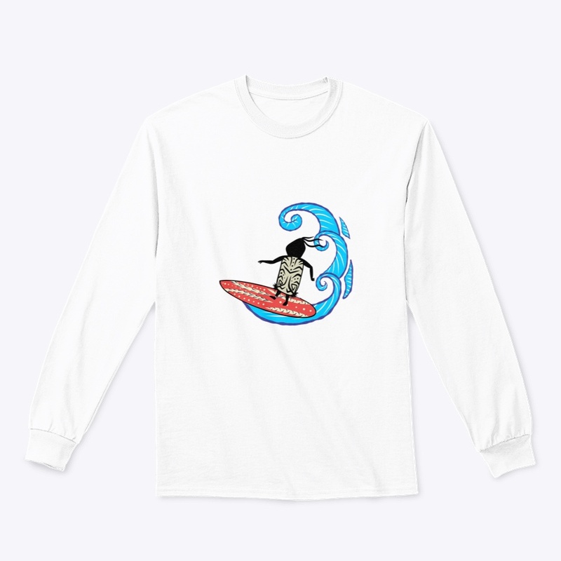 Surfing Big Waves in the Ocean