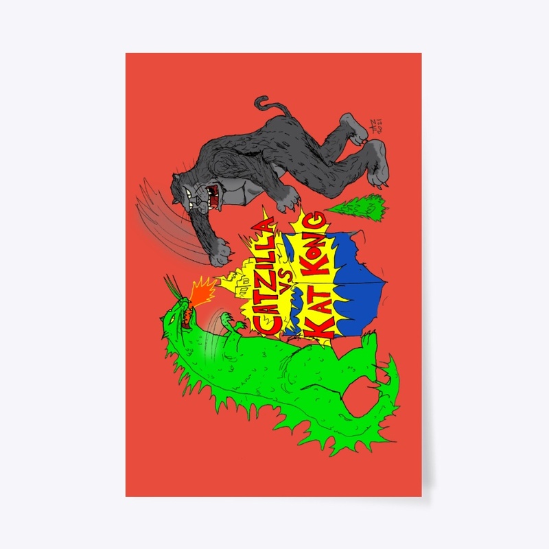 Catzilla vs Kat Kong