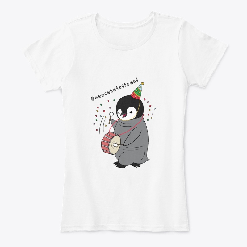 Congratulations - Cute Baby Penguin