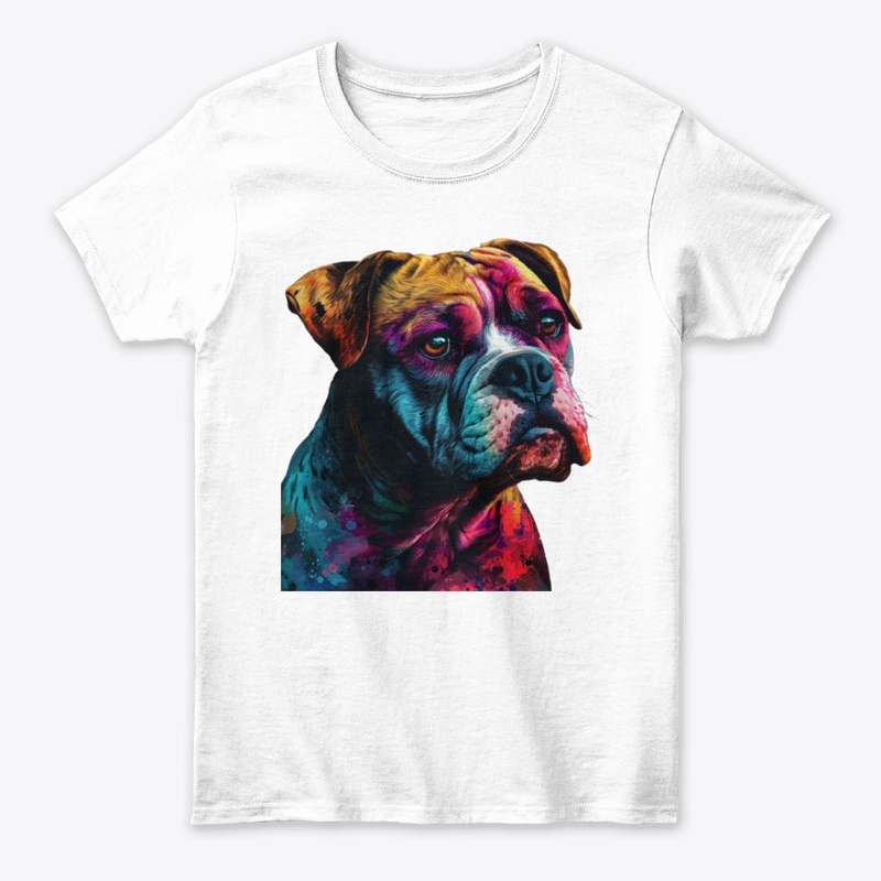 Rainbow Bulldog T-shirt and Hoodie