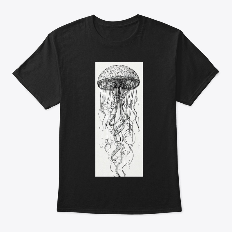 Elegant Medusa Tattoo Design T-Shirt