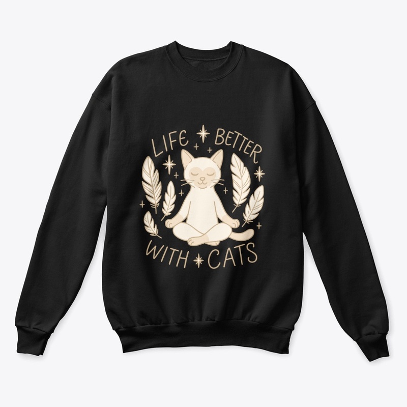 Life Is Better With Cats Nature Frame 
