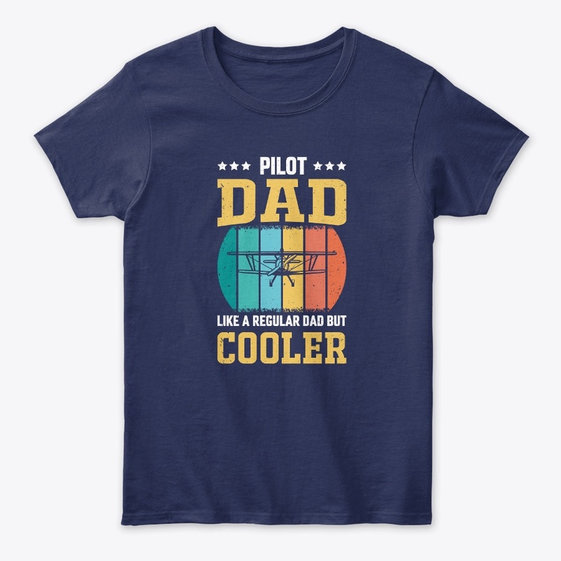 Pilot Dad Like A Regular Dad Vintage tee