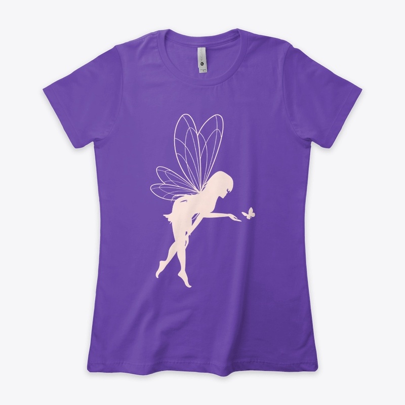 Whimsical Fairy Silhouette Tee