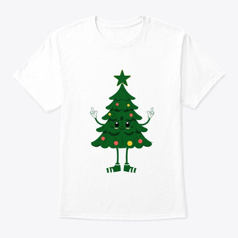 Festive Animated Christmas T-shirt