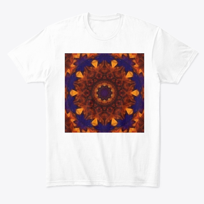 Blue Orange Kaleidoscsope