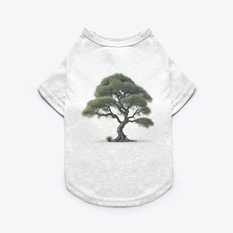 Isolated tree on a white background