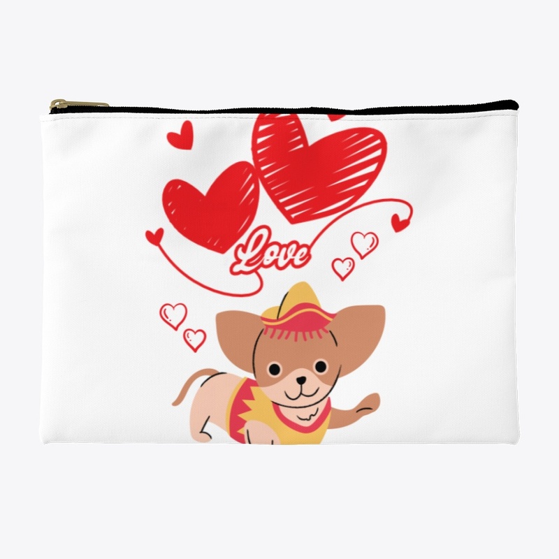 Love dog graphic 