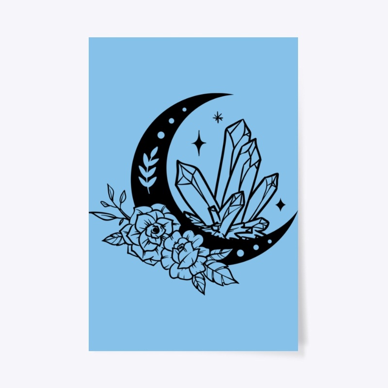 FLORAL CRYSTAL MOON