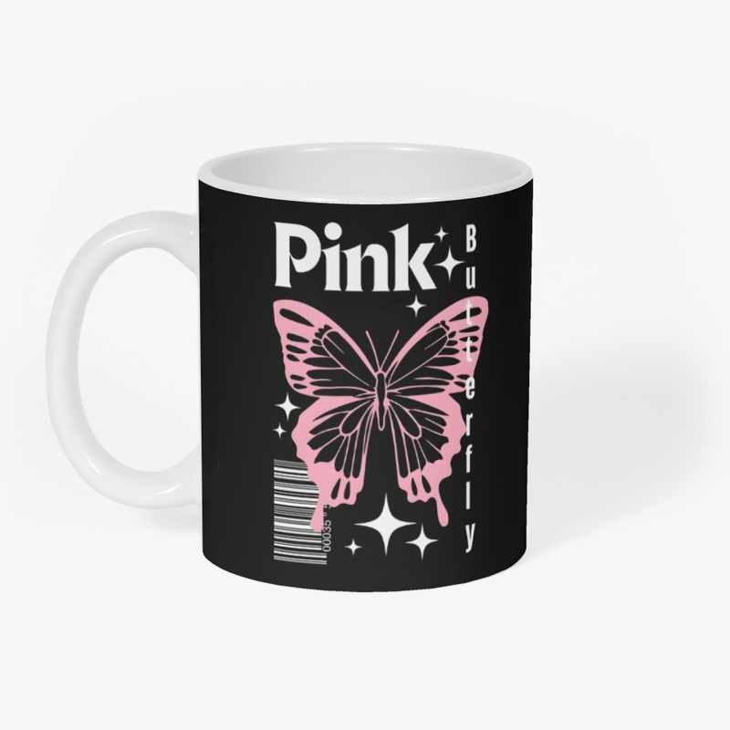 Pink butterfly 