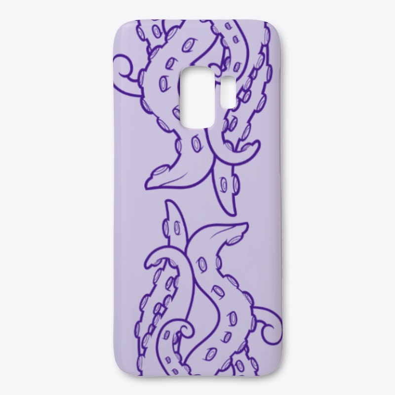 Sexy Tentacles Purple Outline