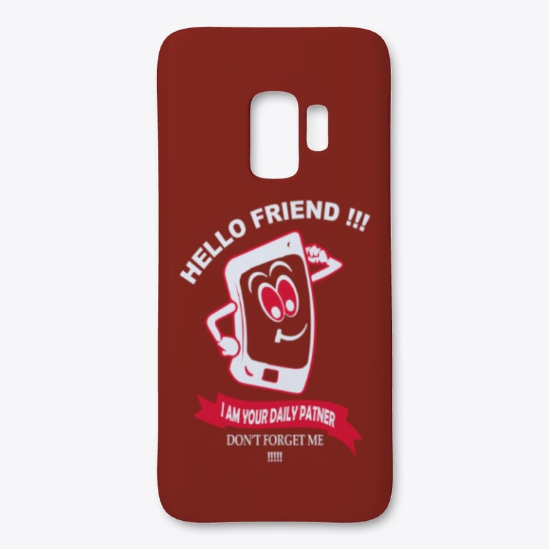 Mobile Lover T-Shirt Hello Friend