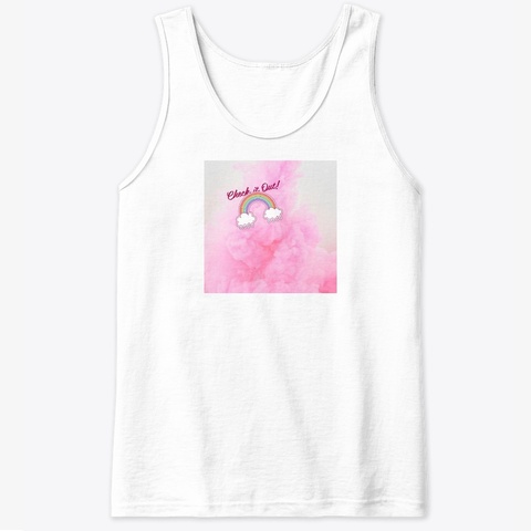 Check It Out White T-Shirt Front