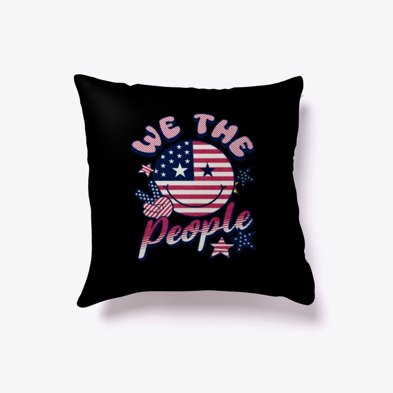 Patriotic Smiley T-Shirt