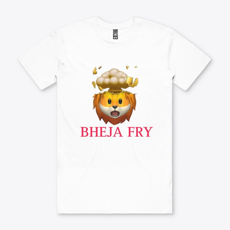 Bheja Fry lion art design tshirt 