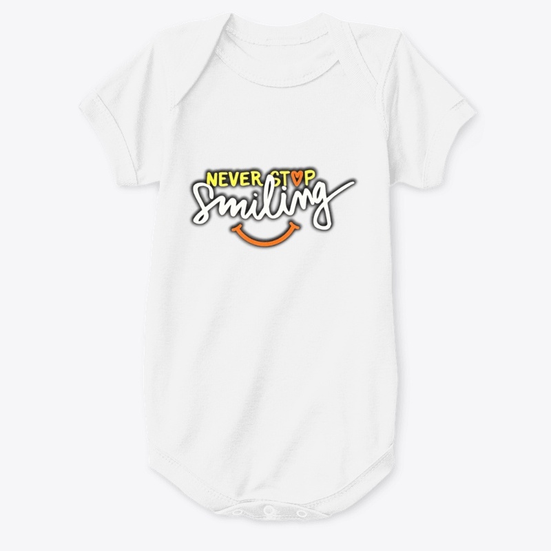 Never Stop Smiling tshirt graphic 