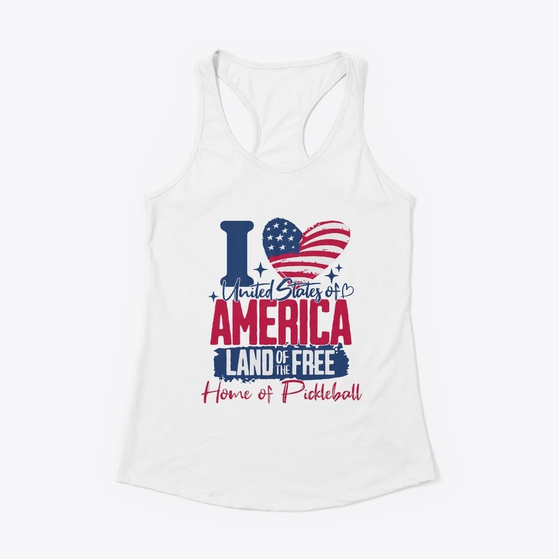 USA Land of The Free &Home of Pickleball