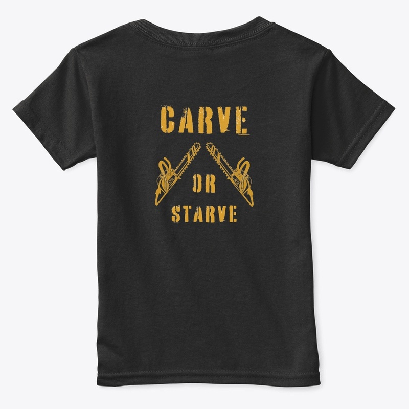 carve or starve black and gold