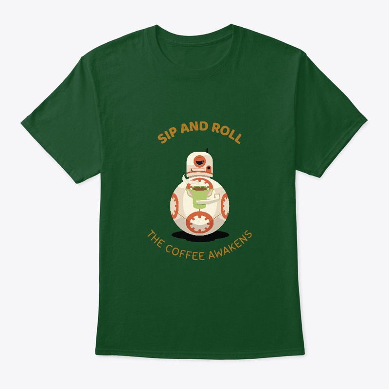 Sip and roll! The coffee awakens!