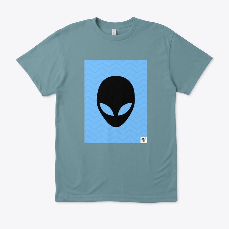 Blue Striped Alien