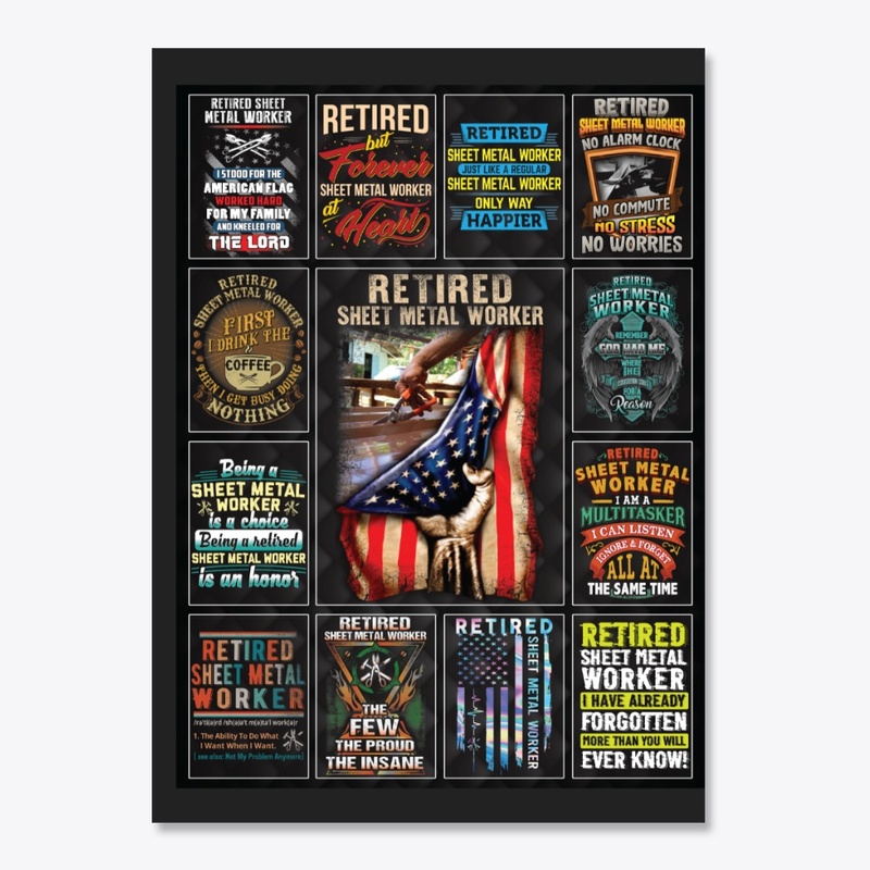 Retired Sheet Metal Worker Collage 