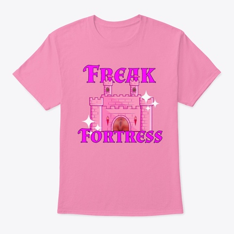 Freak Fortress Tee Pink T-Shirt Front