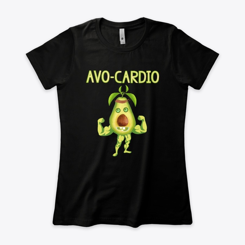 Funny Avocardio Gym Shirts