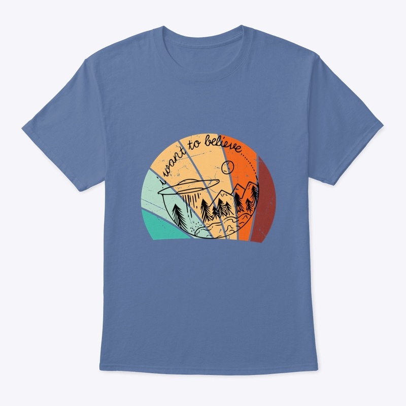 Believe In Aliens Wilderness Tee Shirt