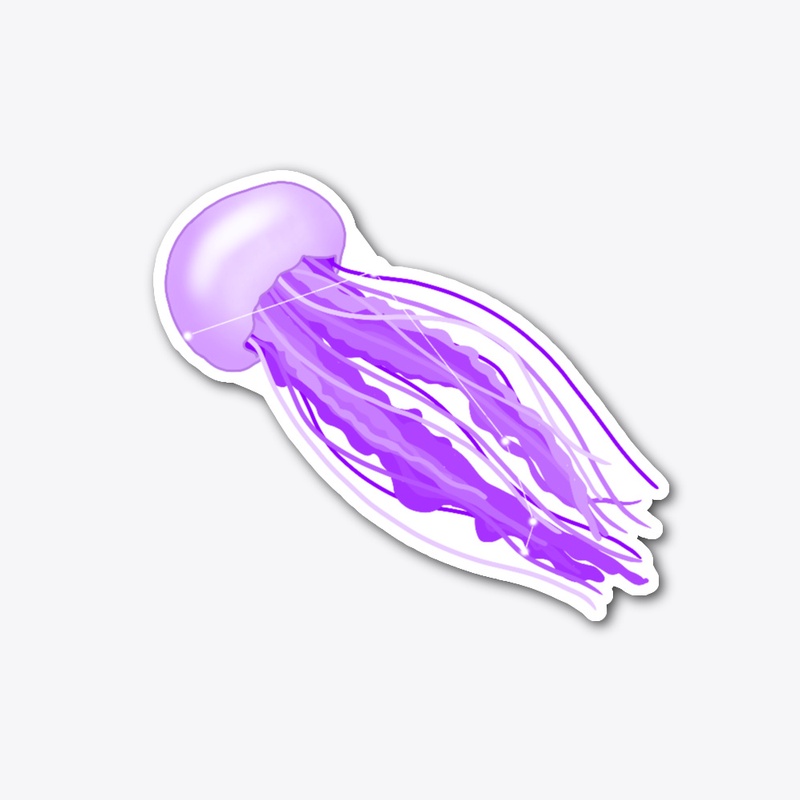 Jellyfish Sticker