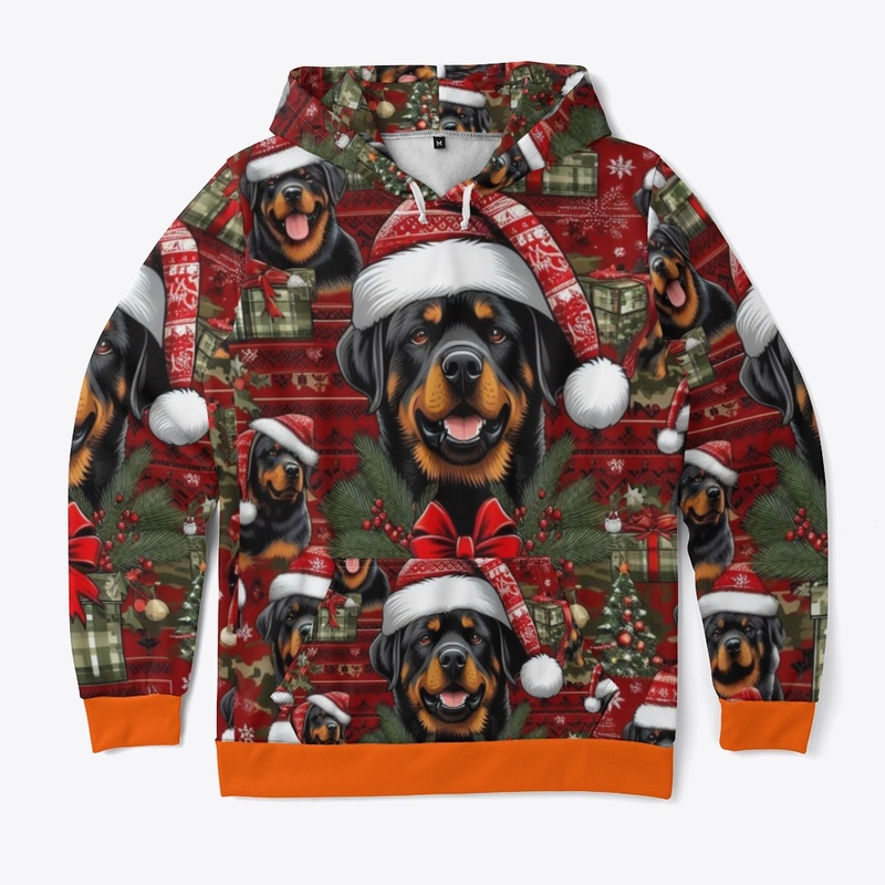 Rottweiler's Christmas Hoodie