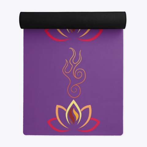 Lotus Fiyah Collection Purple T-Shirt Back