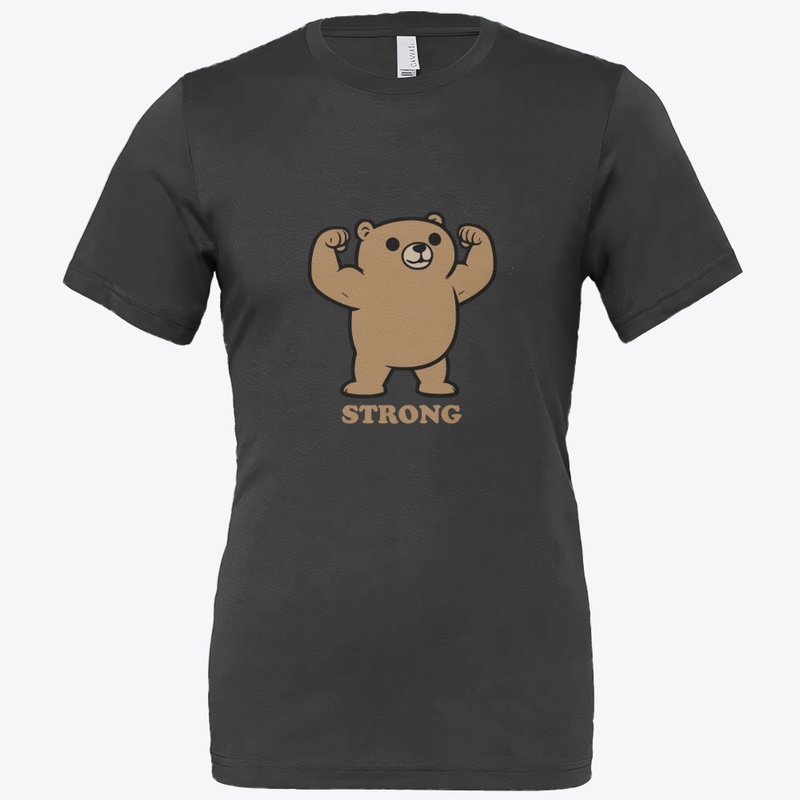 Flexing Bear Strength