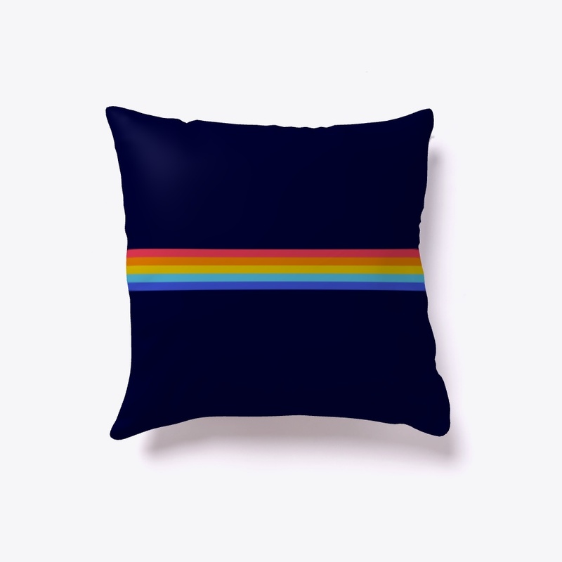 Naonaka Abstract Colorful Retro Stripes