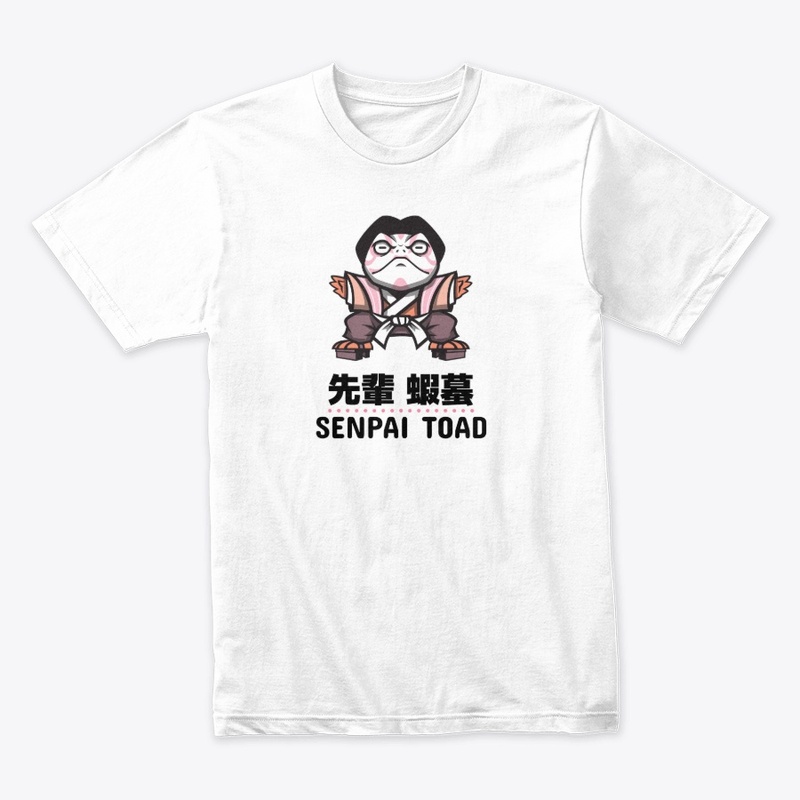 SENPAI TOAD, KAERU, Japanese T-Shirt