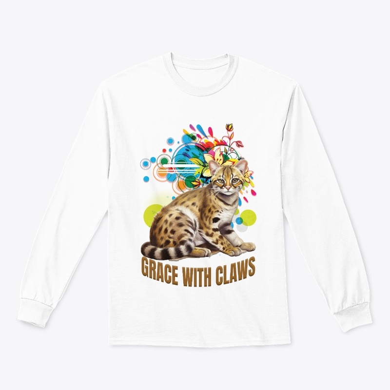 Grace With Claws White T-Shirt