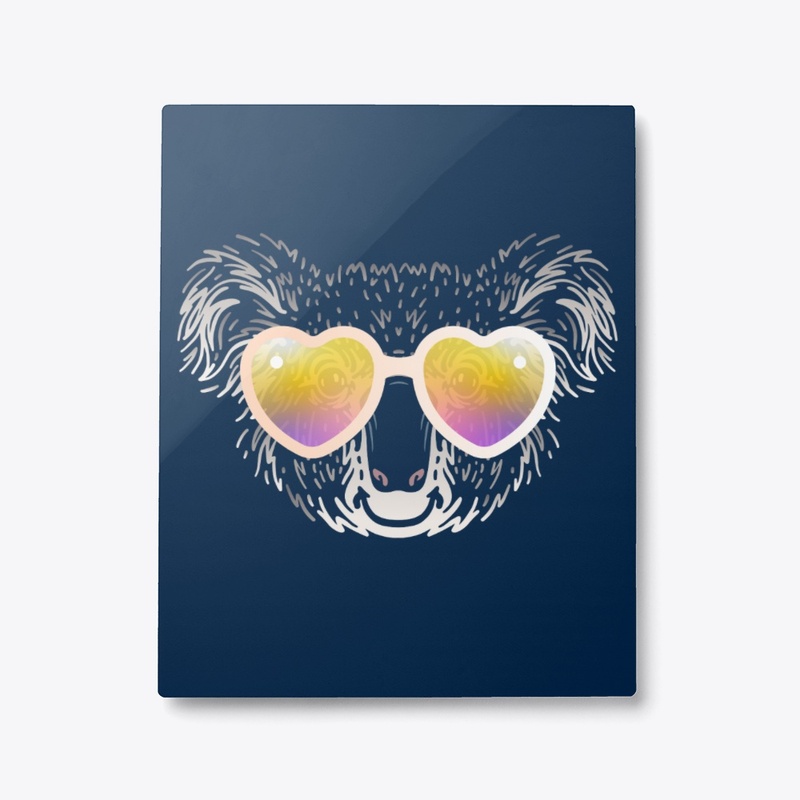 Cute Koala in Sunglasses (Colored+sg05)