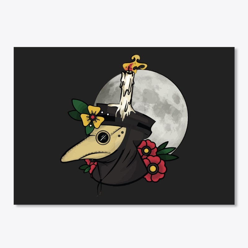 Candlelit Plague Doctor