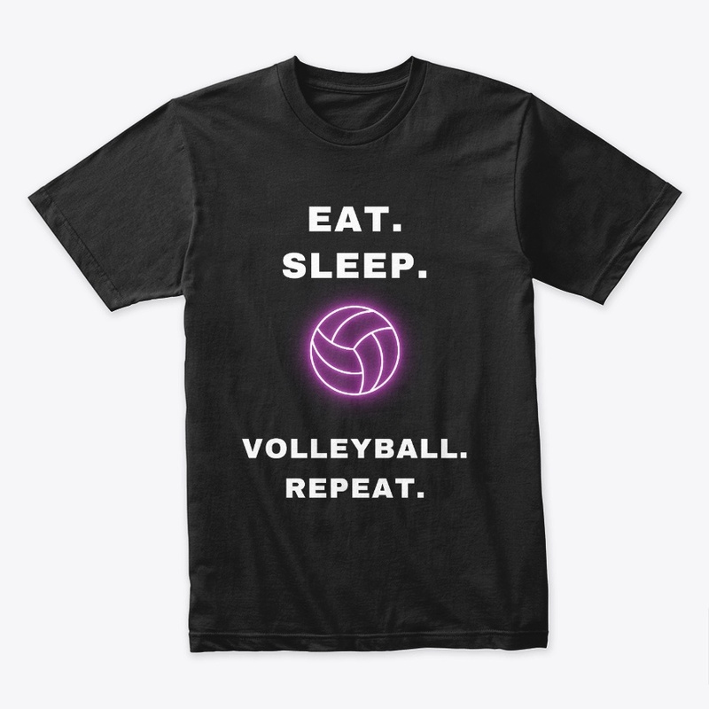 Eat Sleep Volleyball Repeat - Fun 
