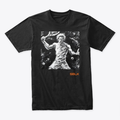Sblk Smash Expression Black T-Shirt Front