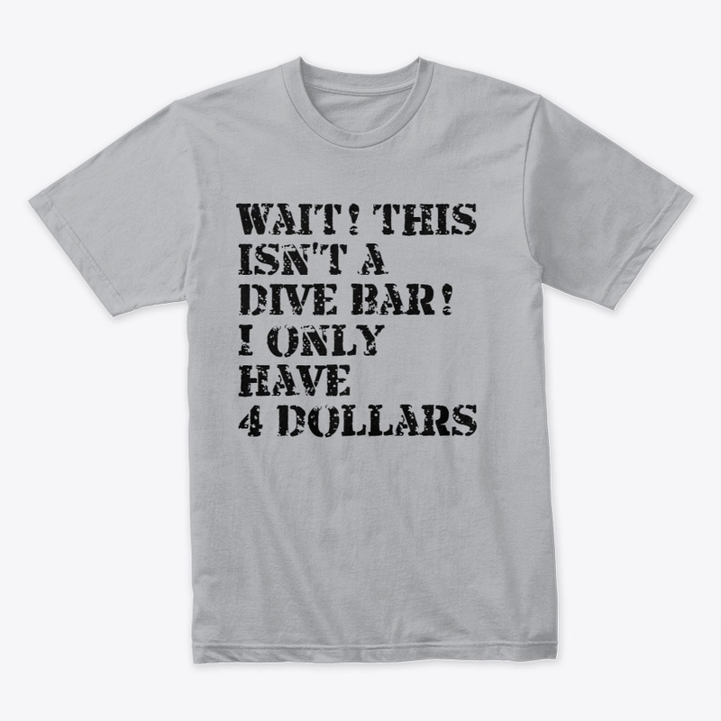 Wait! this isn't a dive bar BLK