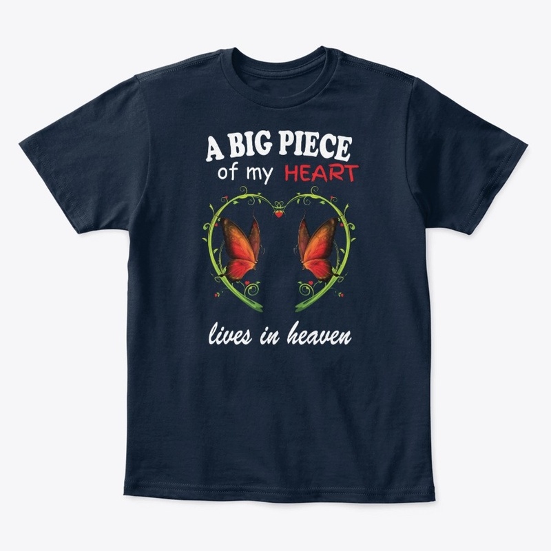 A Big Piece Of My Heart Butterfly Tshirt
