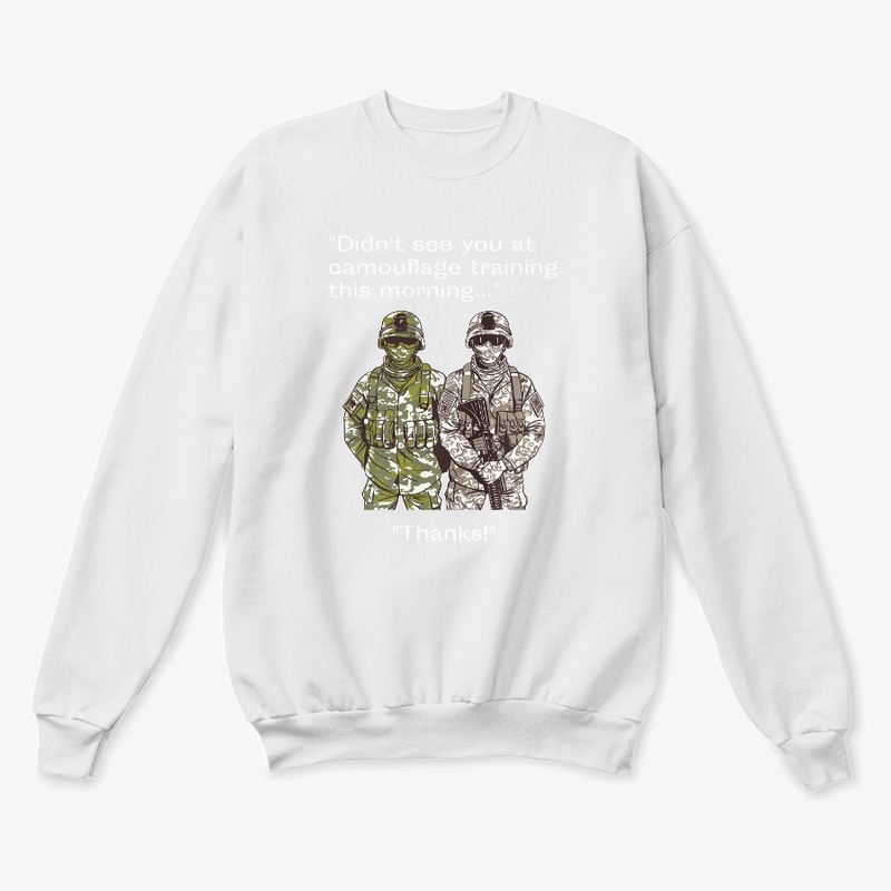 Camouflage Training Joke